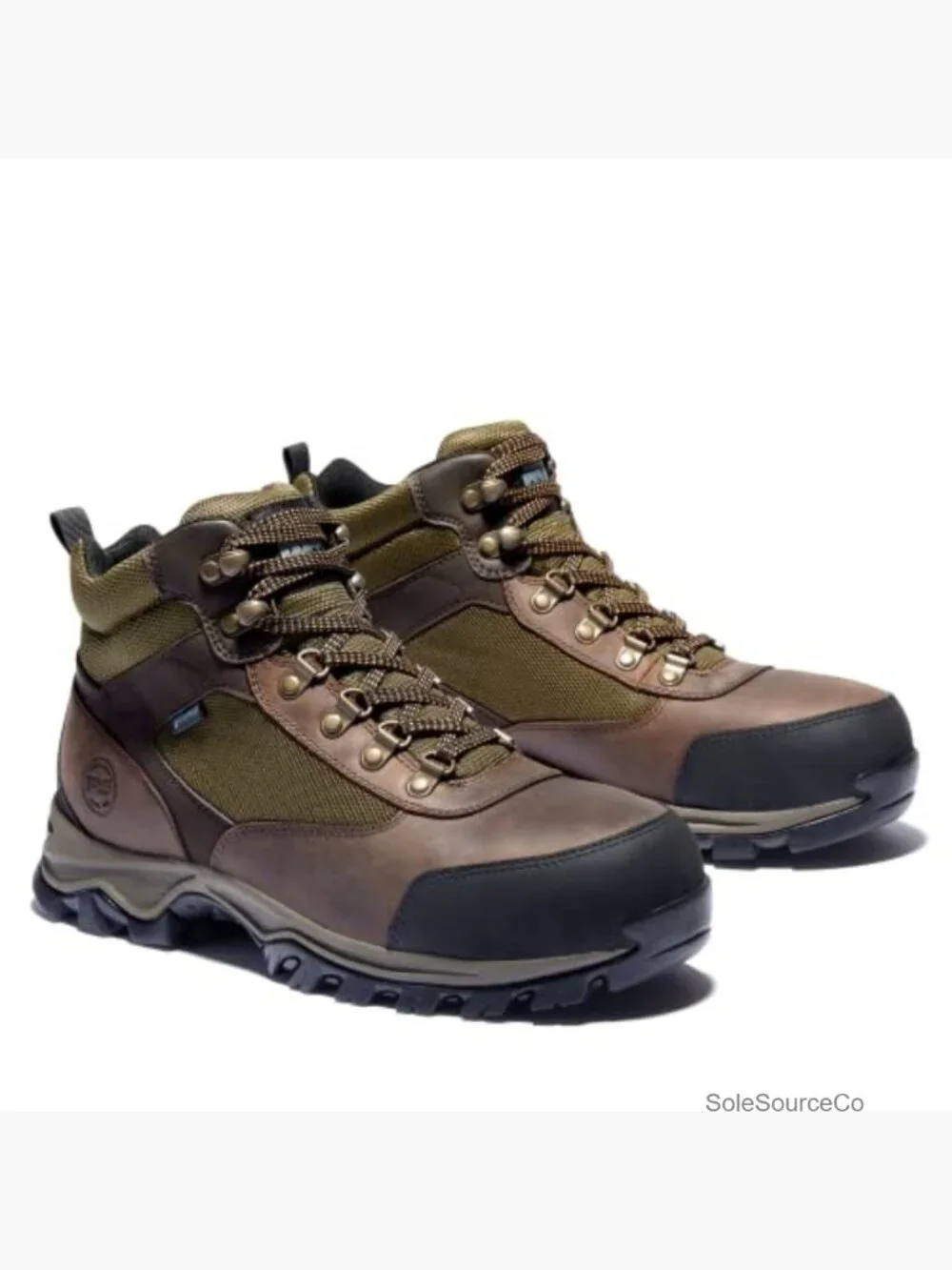 Steel Toe Waterproof Work Boots Lace-Up Hiking Industrial Men's